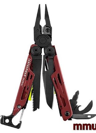 Мультитул leatherman signal crimson 832745 специализированный инструмент для выживания и кемпинга