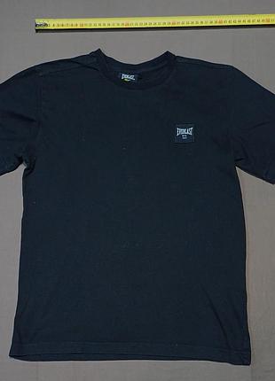 Плечі 42 см everlast  чорна  футболка     size м 100% cotton