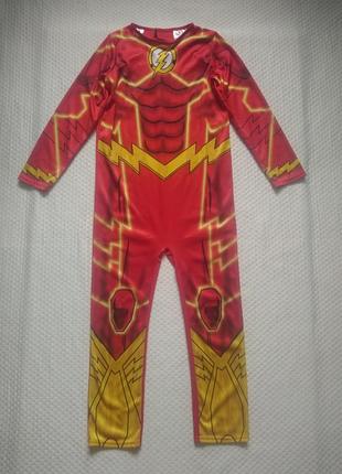 Карнавальный костюм флэш the flash на 9-10 лет