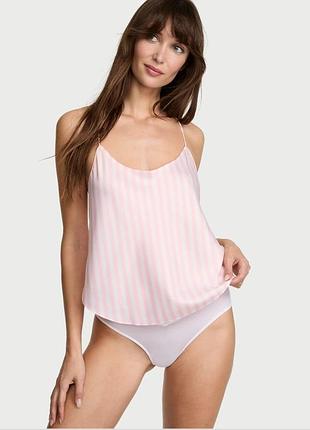 Жіноча сатинова піжамна майка victoria's secret