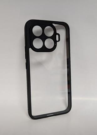 Чехол xiaomi 17t pro bq противоударный прозрачный черный