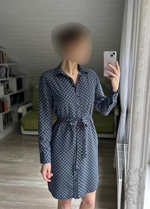 Сукня офісна рубашка під пояс gant
