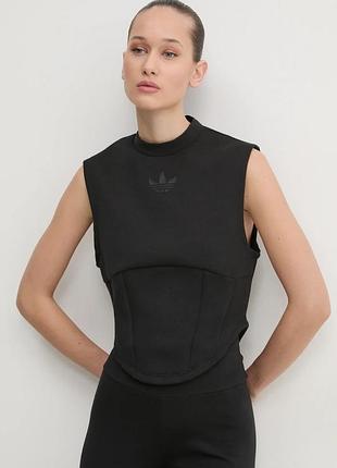 Жіноча футболка без рукавів з колекції adidas originals interlock vest