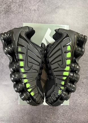 Nike shox tl black thermoreactive green