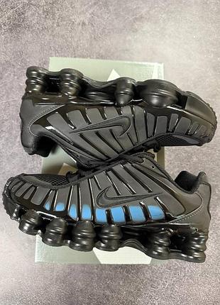 Nike shox tl black thermoreactive blue