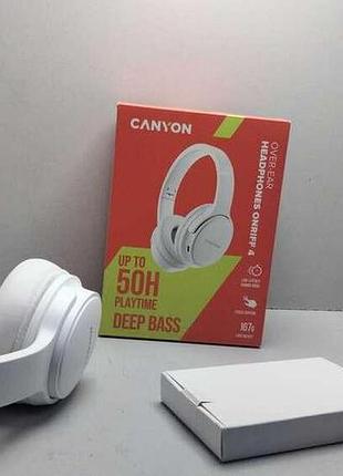 Наушники bluetooth-гарнитура б/у canyon onriff 4 bluetooth (cns-cbths4)