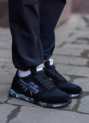 Mick black blue 7