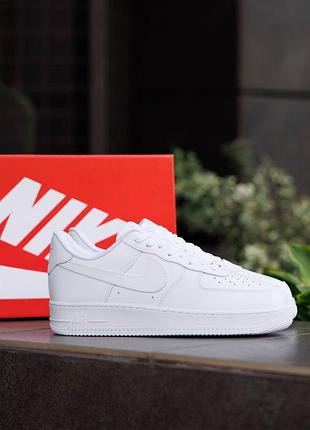 Air force 1 07 leather white