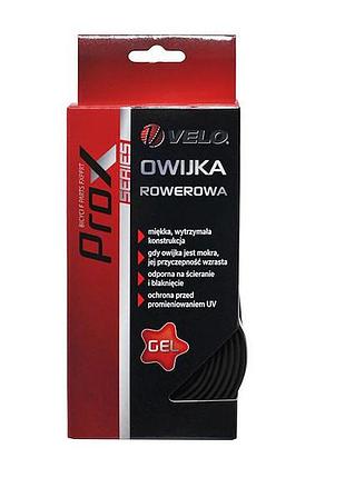 Обмотка на руль prox черный gel (c-c-0083)