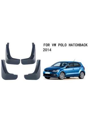 Брызговики volkswagen polo 2011-2014 hatchback