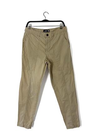 Бежевые брюки карго jack &amp;jones