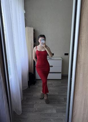 Плаття червоне 2