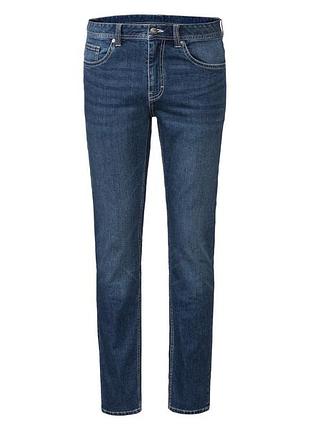 Джинсы slim fit зауженные для мужчины livergy lycra® 436238 46(s) синий