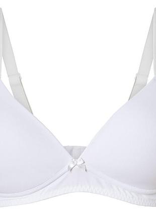Бюстгальтер с уплотненными чашками для женщины esmara lycra® 450736 95d белый