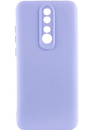 Чехол tpu getman liquid silk full camera для xiaomi redmi 8 сиреневый / light purple