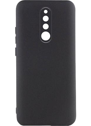 Чохол tpu getman liquid silk full camera для xiaomi redmi 8 чорний / black