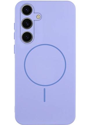 Чохол silicone cover lakshmi full camera (aa) with magnetic fit для samsung galaxy a37 5g бузковий / dasheen