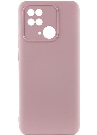 Чехол silicone cover ummi lakshmi full camera (aa) для xiaomi redmi 10c розовый / pink sand