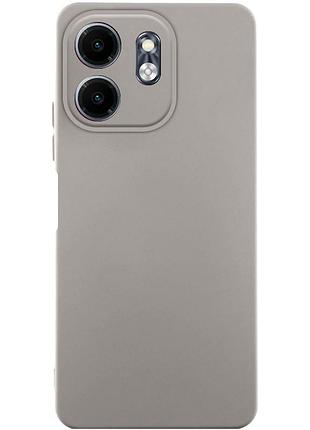 Чохол tpu getman liquid silk full camera для motorola edge 60 fusion сірий / lavender