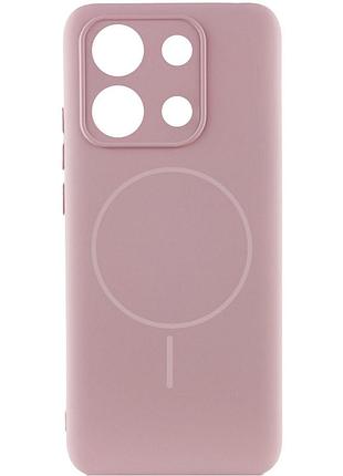 Чохол silicone cover lakshmi full camera (aa) with magnetic fit для xiaomi redmi 15c (global) рожевий / pink sand
