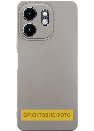 Чохол tpu getman liquid silk full camera для xiaomi poco x8 pro max сірий / lavender