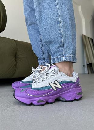 Жіночі фіолетові кросівки new balance 1000 purple grey х нью беланс 38
