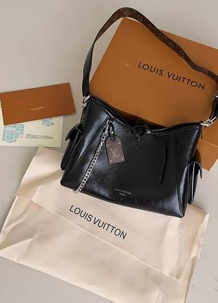 Сумка louis vuitton carryall cargo vibe pm premium черный серебро есть