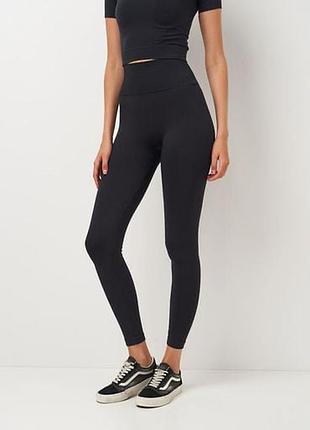 Спортивные леггинсы женские с push-up бесшовные высокие l/xl