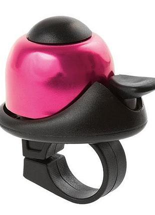 Звонок m-wave mini розовый (a-dkl-0080)
