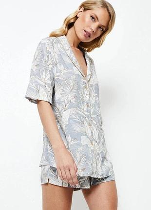 Женская летняя пижама рубашка + шорты aruelle adoria-short l