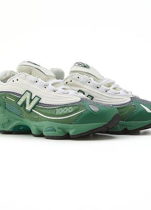 Кроссовки женские new balance 1000 green white (36-38 размер)