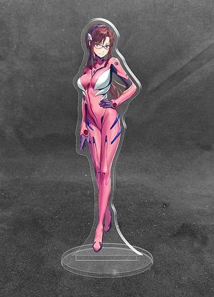Акрилова колекційна фігурка євангеліон evangelion (марі іластріес макінамі) 15 см