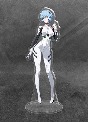 Акрилова колекційна фігурка євангеліон evangelion (рей аянамі) 15 см