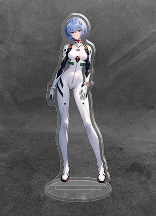 Акриловая коллекционная фигурка евангелион evangelion (рей аянами) 1 15 см