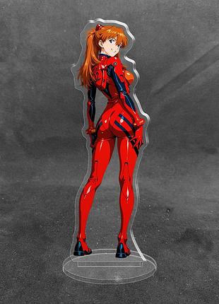 Акрилова колекційна фігурка євангеліон evangelion (аска ленглі сорью) 15 см