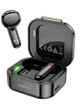 Блютуз стерео гарнитура borofone bw16 черный