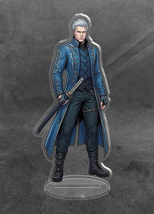 Акрилова колекційна фігурка аніме: devil may cry вергілій 15 см