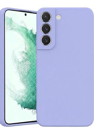 Чехол fiji full soft premium для samsung galaxy s21 (g991) противоударный бампер с микрофиброй violet
