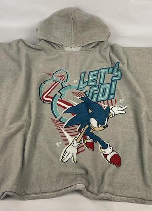 Пончо cottonize sonic grey