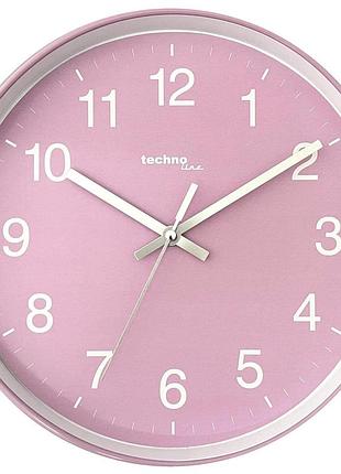 Часы настенные technoline wt7530 pink (wt7530)