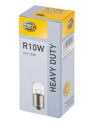 Лампа освітлення 24v r10w ba15s