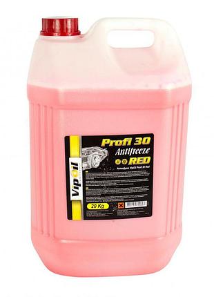 Охолоджуюча рідина-30с 20kg g12+ антифриз червоний vip oil