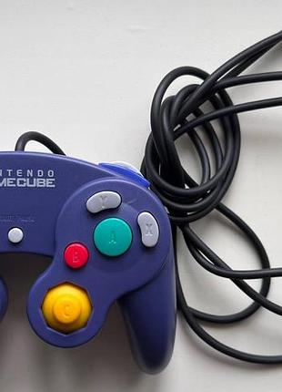 Геймпад nintendo gamecube (dol-003), фіолетовий, б/в