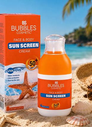 B u b b l e s -солцезащитный крем spf 50+