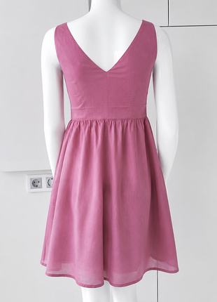 H&m хлопковое платье мини 9