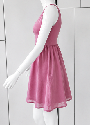 H&m хлопковое платье мини 6