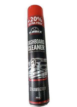 Поліроль для пластика і вінілу торпеда strawberry аерозоль 750ml turbex