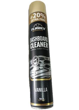 Поліроль для пластика і вінілу торпеда vanilla turbex,аерозоль 750ml turbex