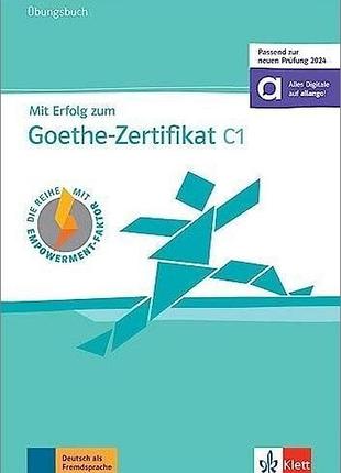 Книга для вивчення німецької мови. mit erfolg zum goethe-zertifikat c1 übungsbuch +online