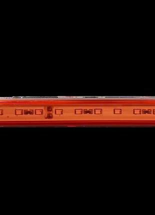 Ліхтар габаритний діод led 15 l24cm12-24v жовтий
